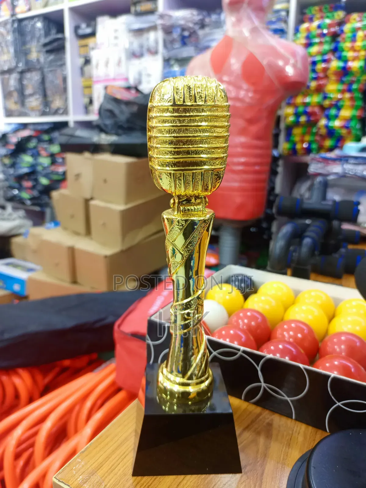 Golden Award Trophy