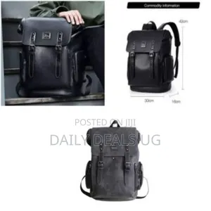 Vintage-Inspired Faux Leather Flap-Top Backpack - Multicolor