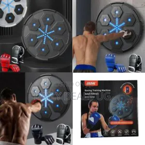 Smart Interactive Boxing Machine With Led Lights - Multicolor