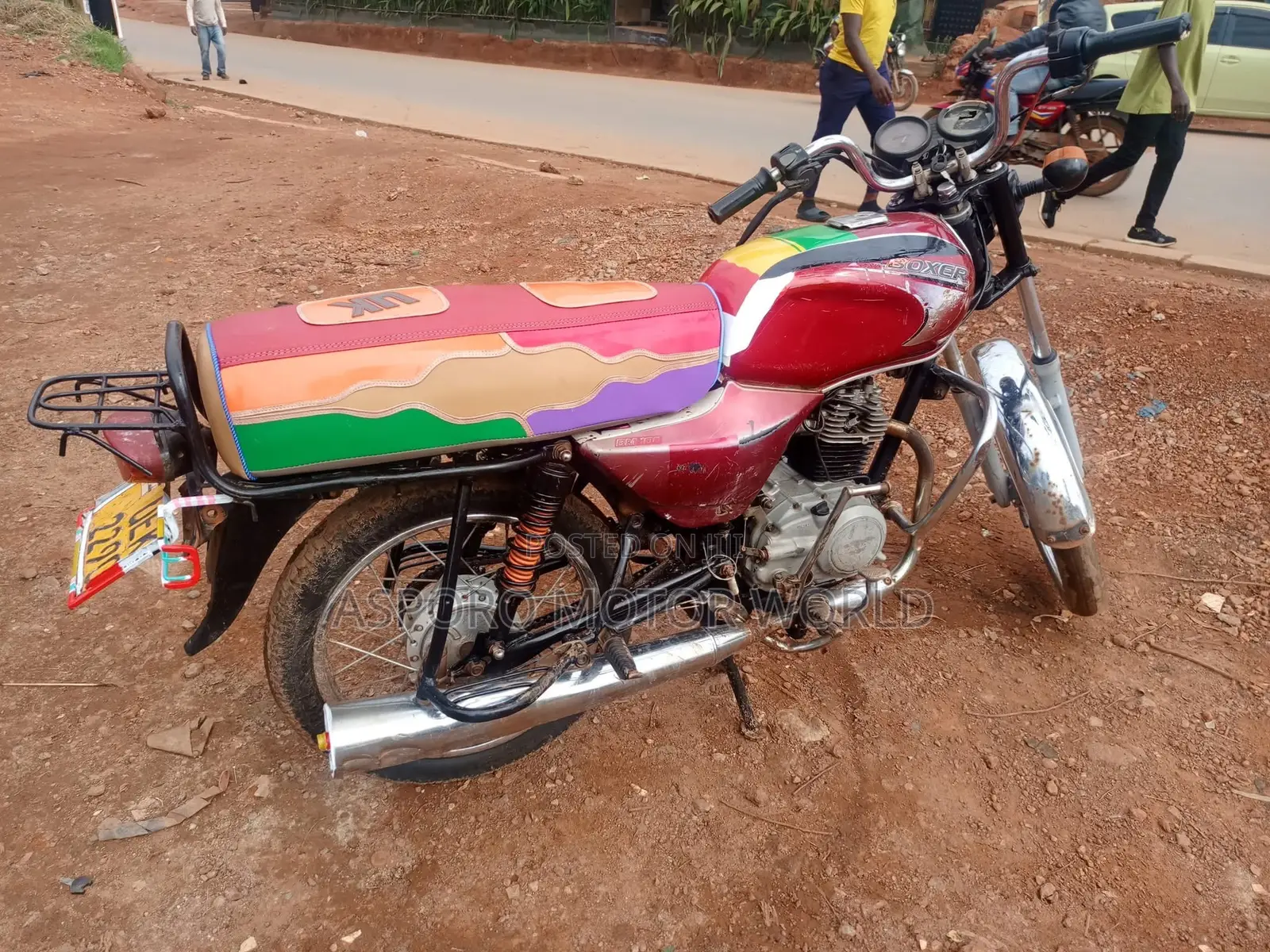 Bajaj Boxer 100 2019 Red