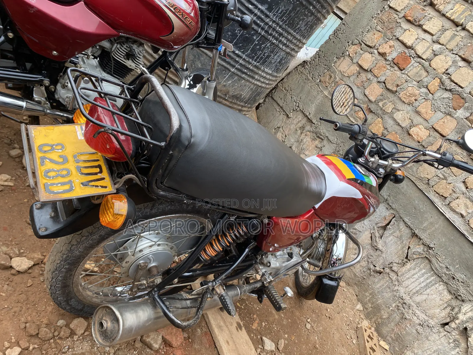 Bajaj Boxer 100 2018 Red
