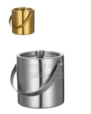 Elegant Insulated Ice Bucket With Handle, 2l