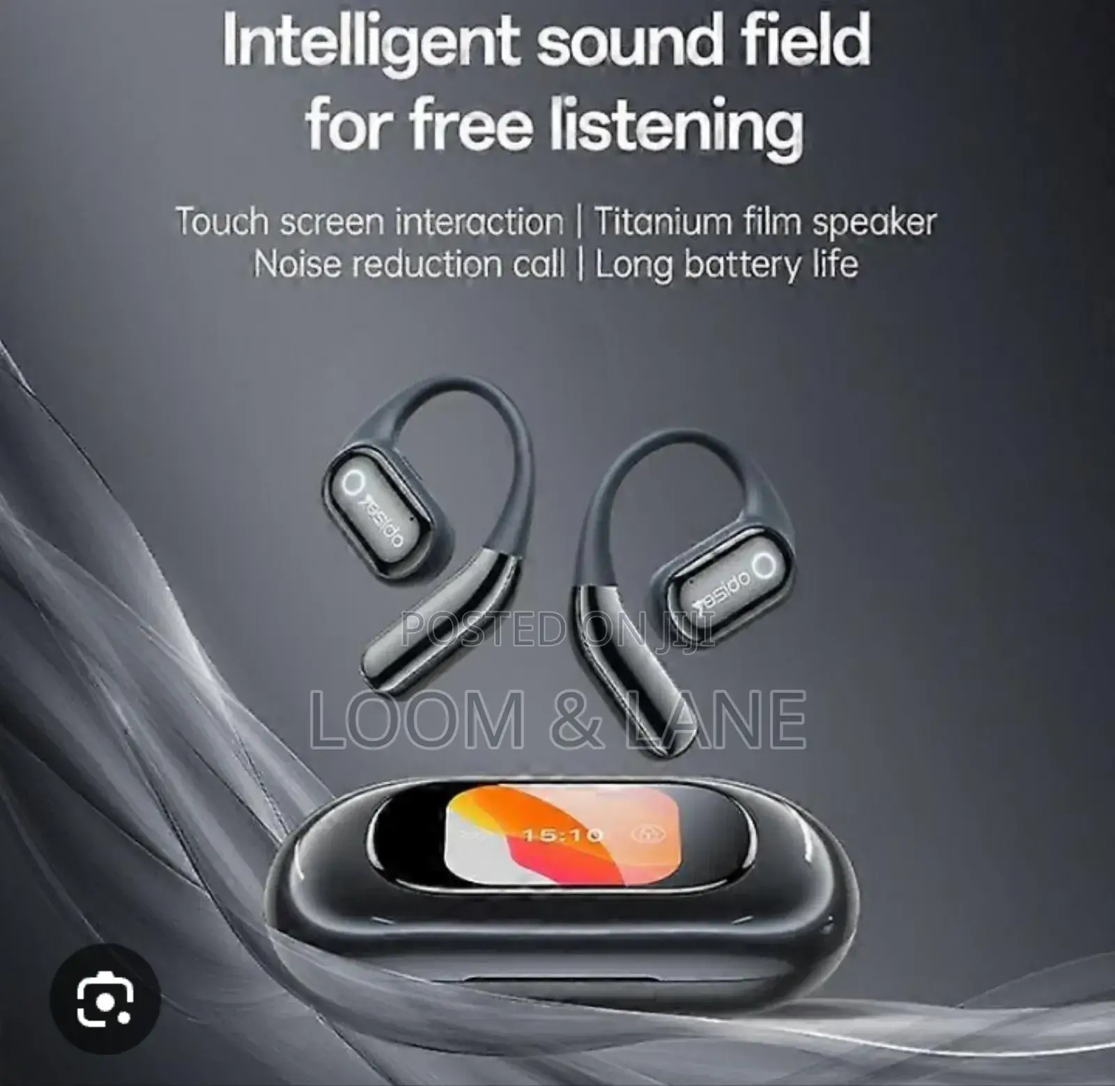 Yesido Ysp26 Enc Noise Reduction Ear Hook Open Ows Bluetooth Earphone
