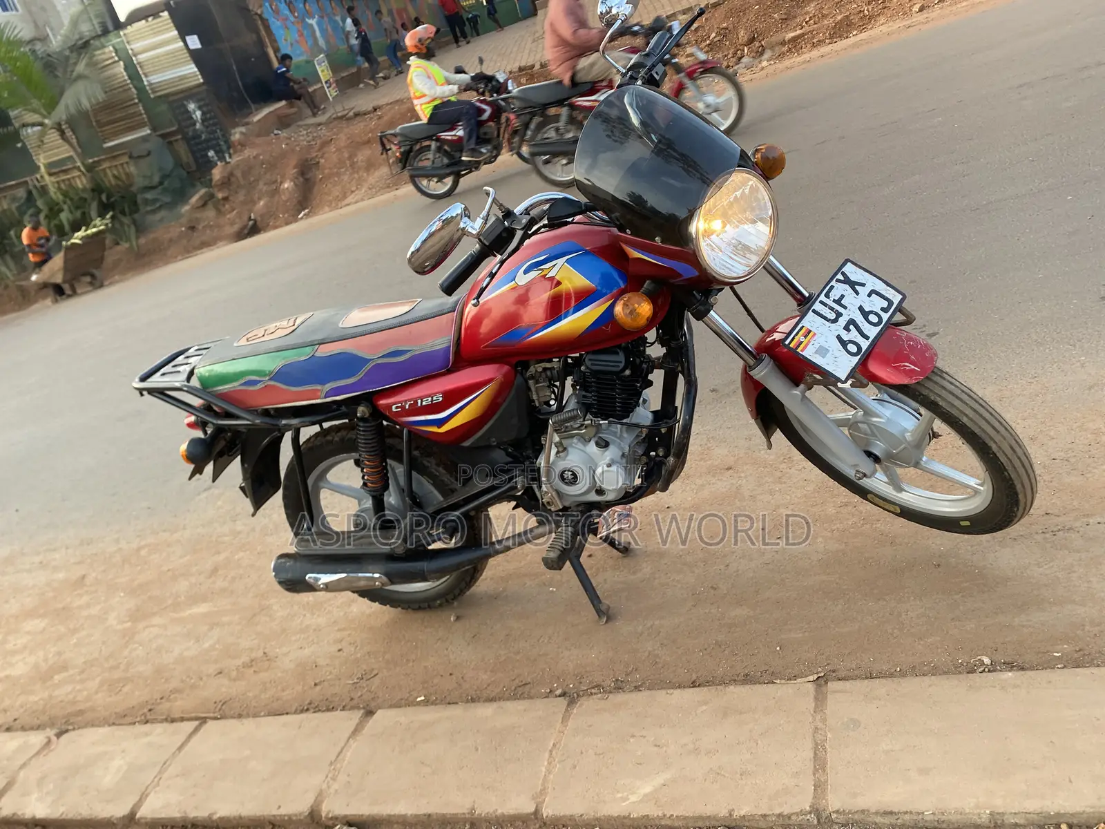 Bajaj CT 125X 2023 Red