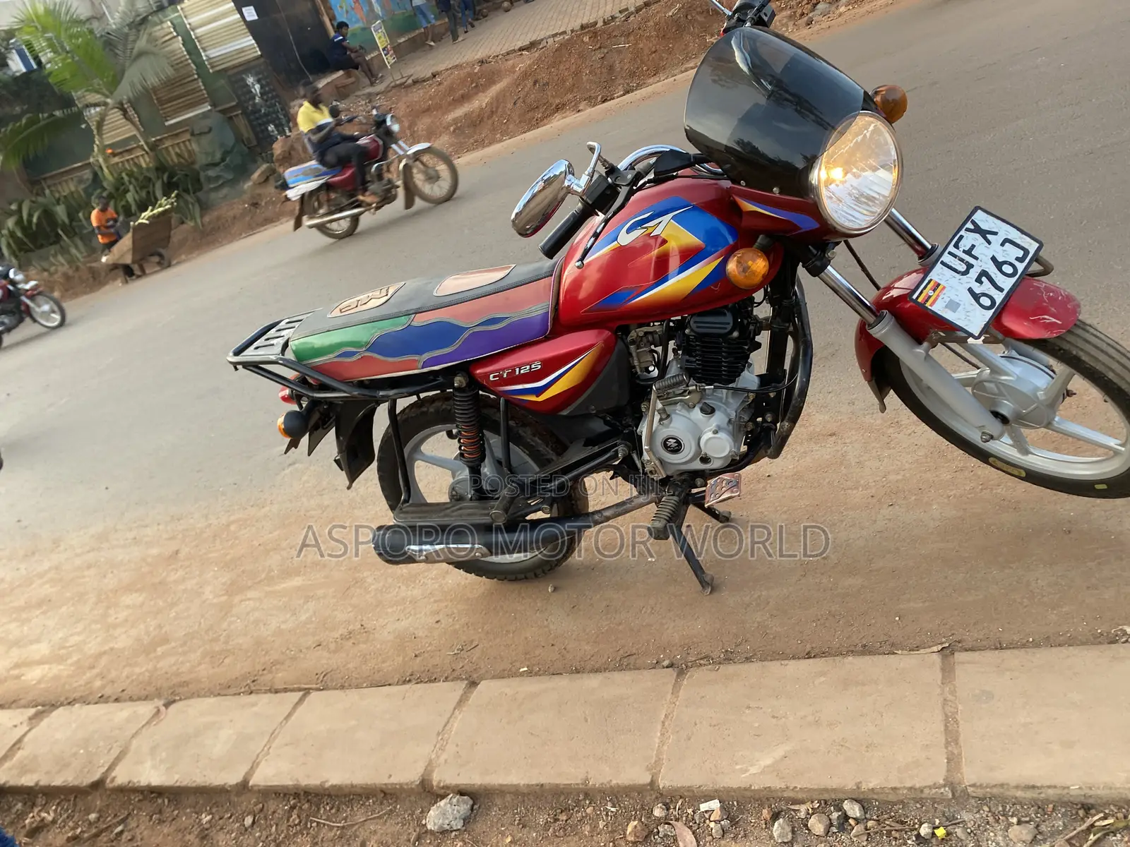 Bajaj CT 125X 2023 Red