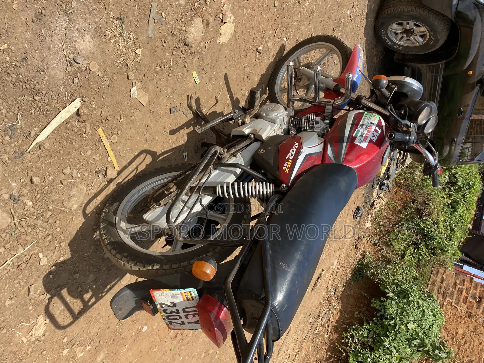 TVS HLX 125 2020 Red