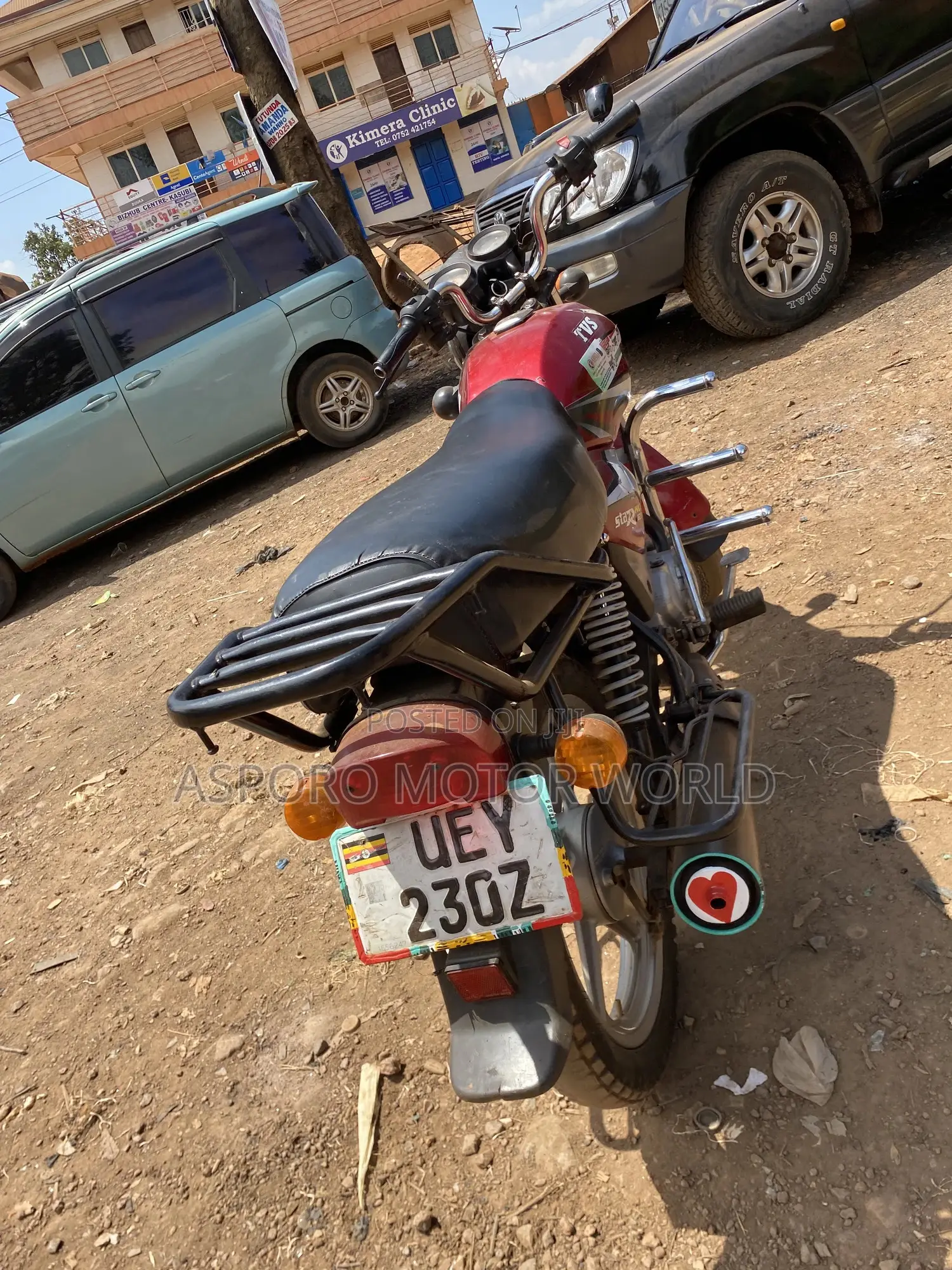 TVS HLX 125 2020 Red