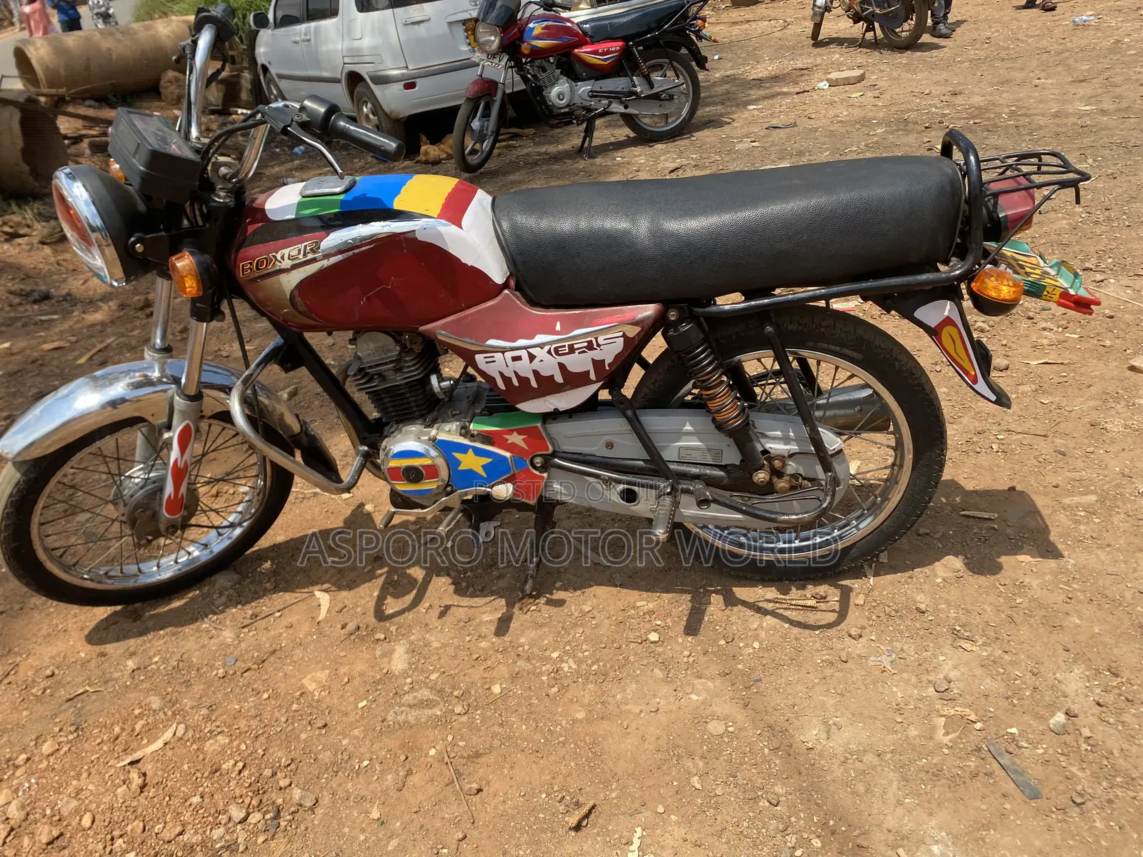 Bajaj Boxer 100 2018 Red