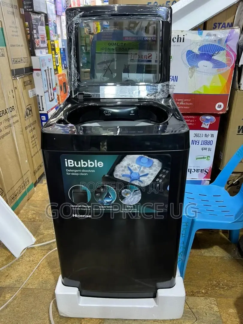 Hisense Top-Load Washing Machine Featuring Ibubble Technology