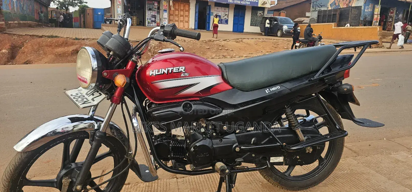 Hero Hunter 125 2023 Red