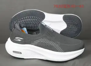 Original Grey/White Skechers Ultralight Slip-ins Walking Sneakers