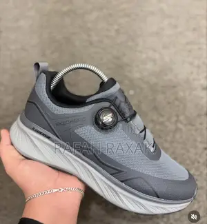Original Men’S Grey Skechers Edgeride Slip-ins Running Sneakers