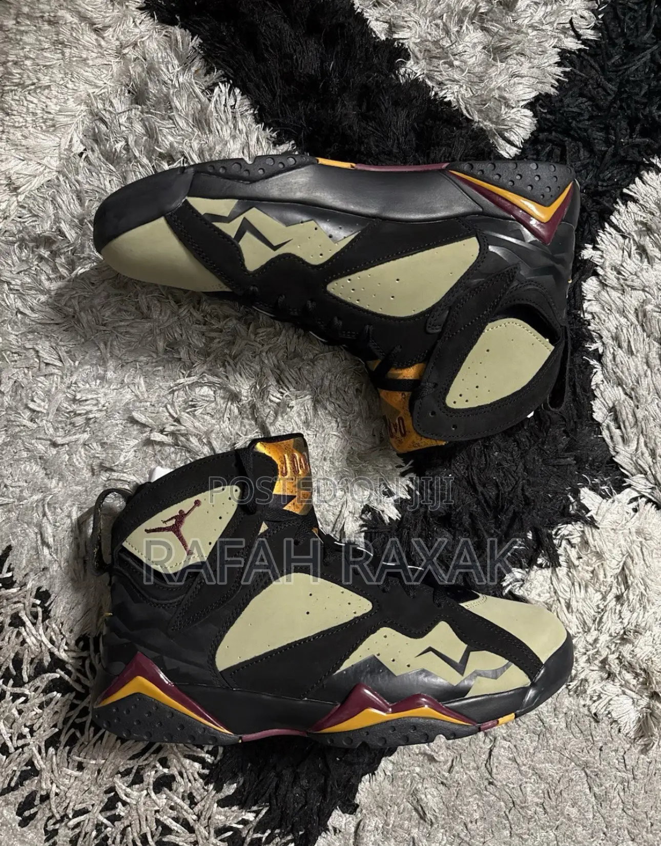 Original Nike Air Jordan 7 Retro Se “Black Olive” Sneaker