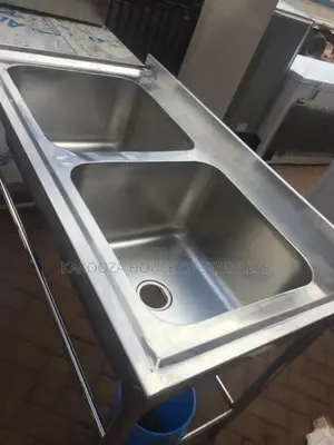 Commercial Washing Sink Dable Bowl With Stand