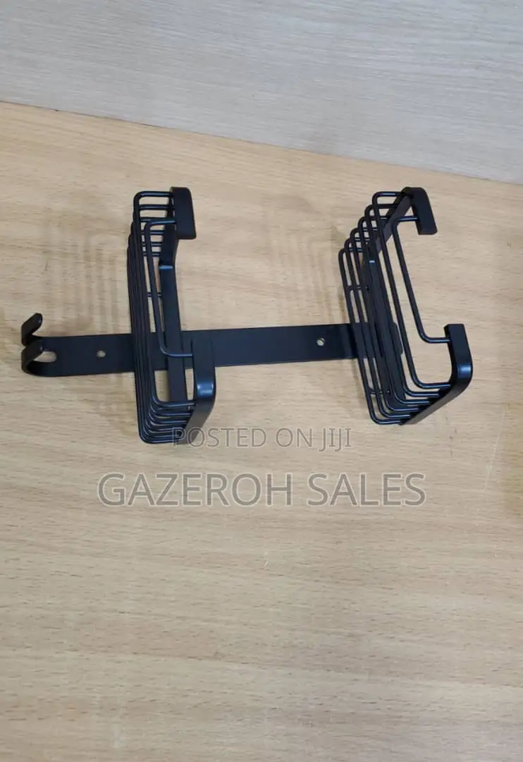 Double Soap Dish Holder With Sponge Hooks