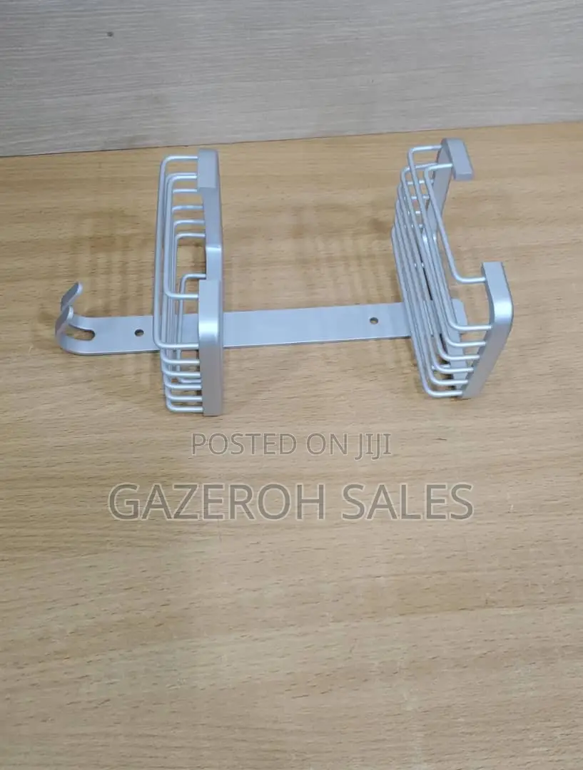 Double Soap Dish Holder With Sponge Hooks