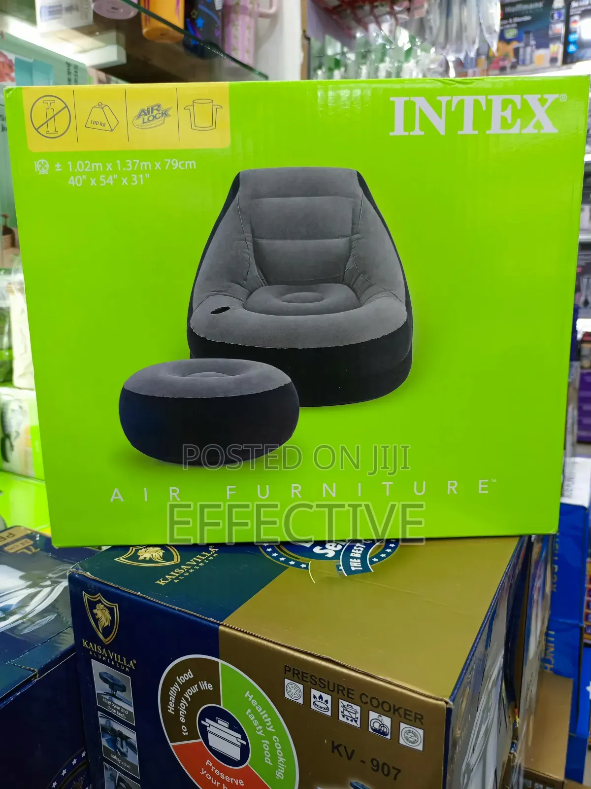 Intex Ultra Lounge Inflatable Chair Set.