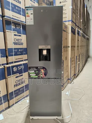 Spj 379l Double Door Refrigerator With Integrated Water Dispenser