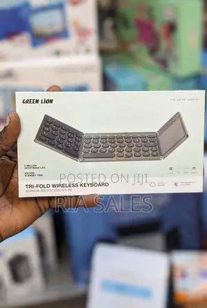 Green Lion Tri Fold Wireless Keyboard