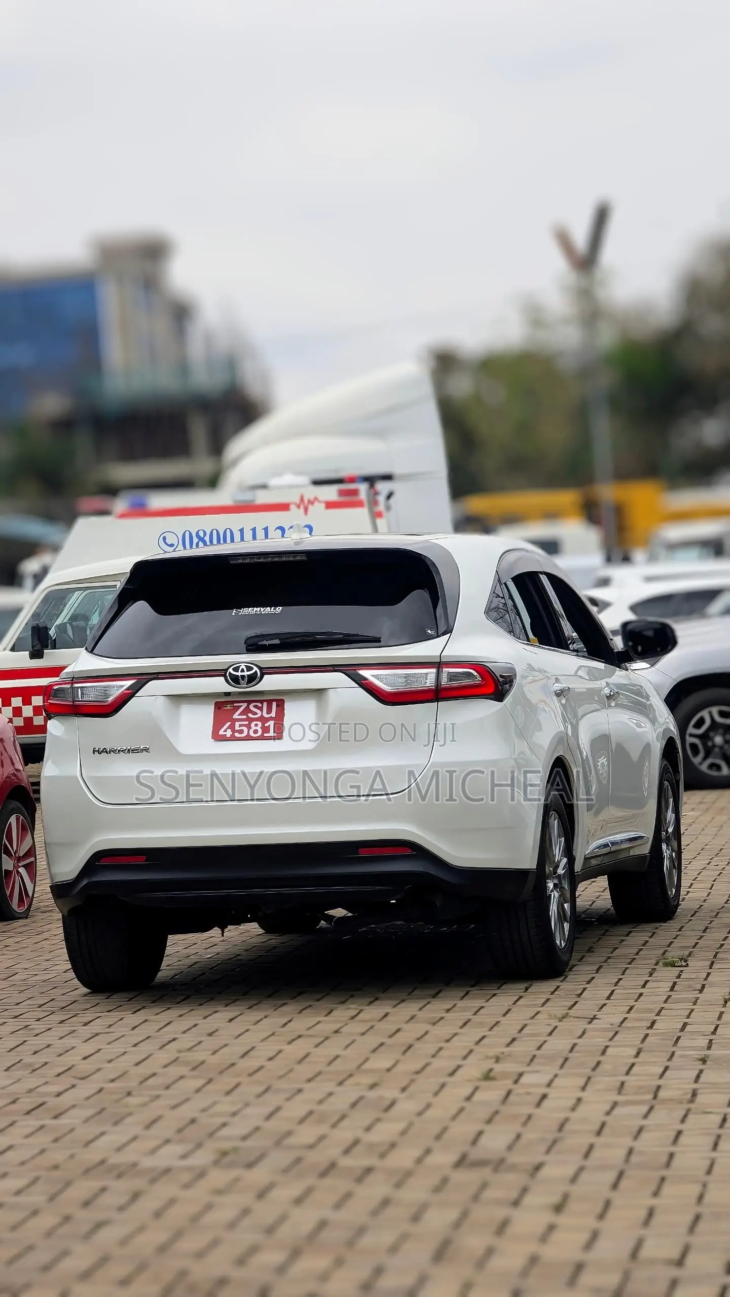 Toyota Harrier 2017 White