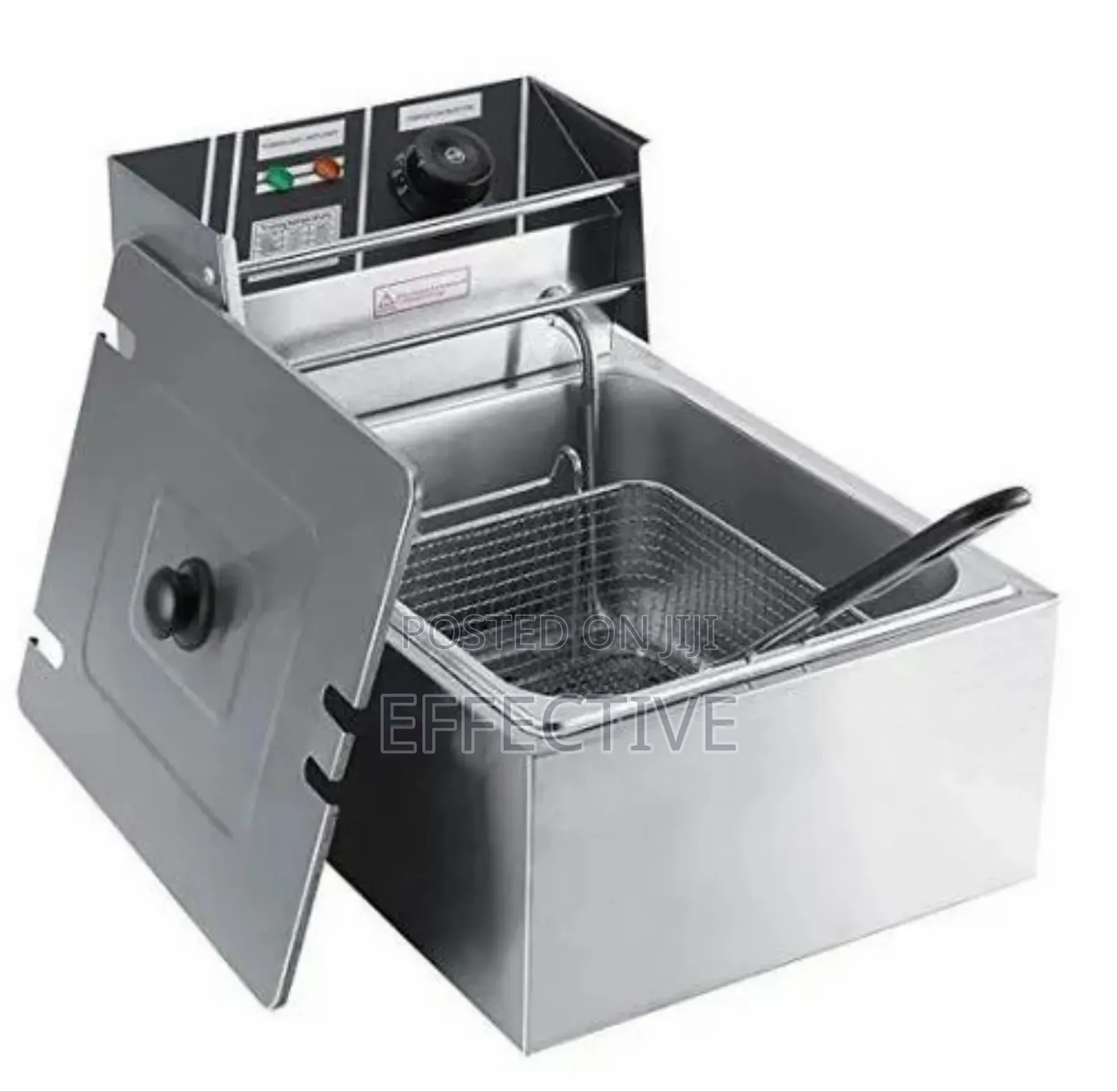 Adh Stainless Steel 4 Litres Electric Deep Fryer.