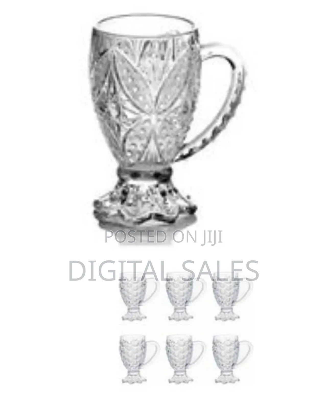 6 Pieces Set of Drinking Glassware