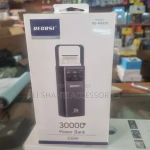 22.5w Power Bank 30000mah Recrsi