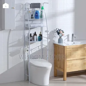 Sailboat Toilet Rack With Towel 25x47x177cm