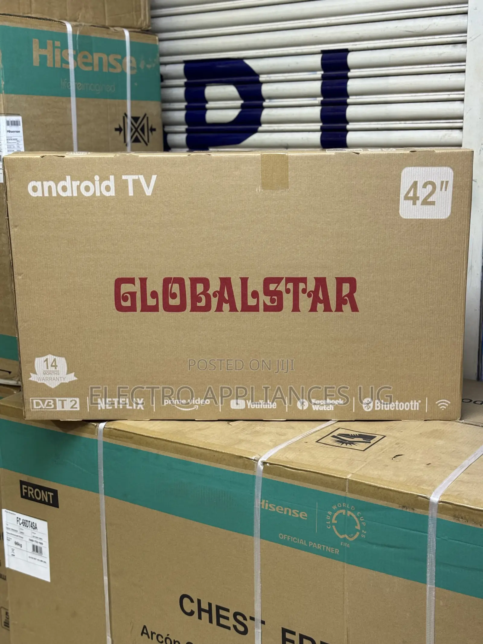 Globalstar 42-Inch Android Smart TV.