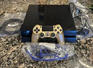 Sony Playstation 4 - 500gb Console Jet Black Cables Games! *Tested*