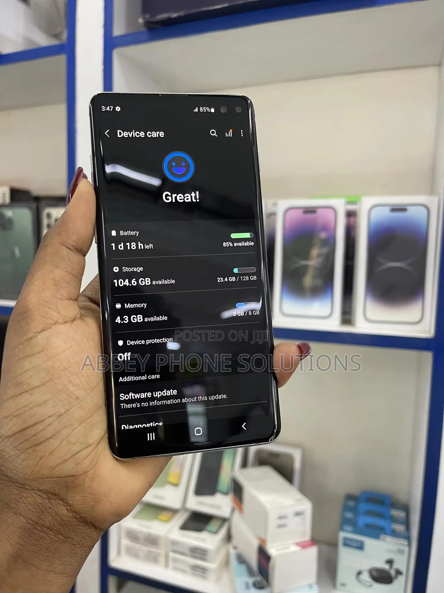Samsung Galaxy S10 Plus 128 GB White