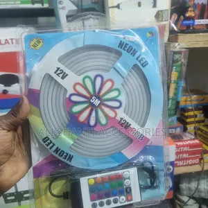 5m Neon Strip Light With Remote