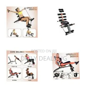 Six Pack Care Multi-Trainer Bench - Multicolor
