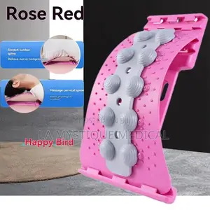 Pink Lumbar Back Strecher