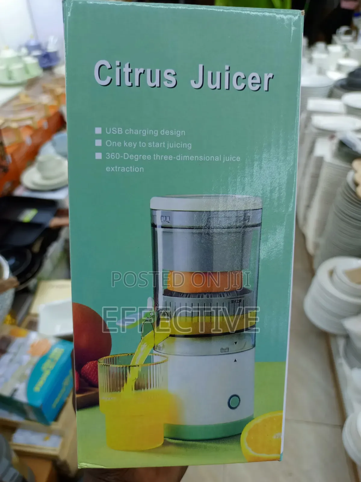 Portable Electric Citrus Juicer.