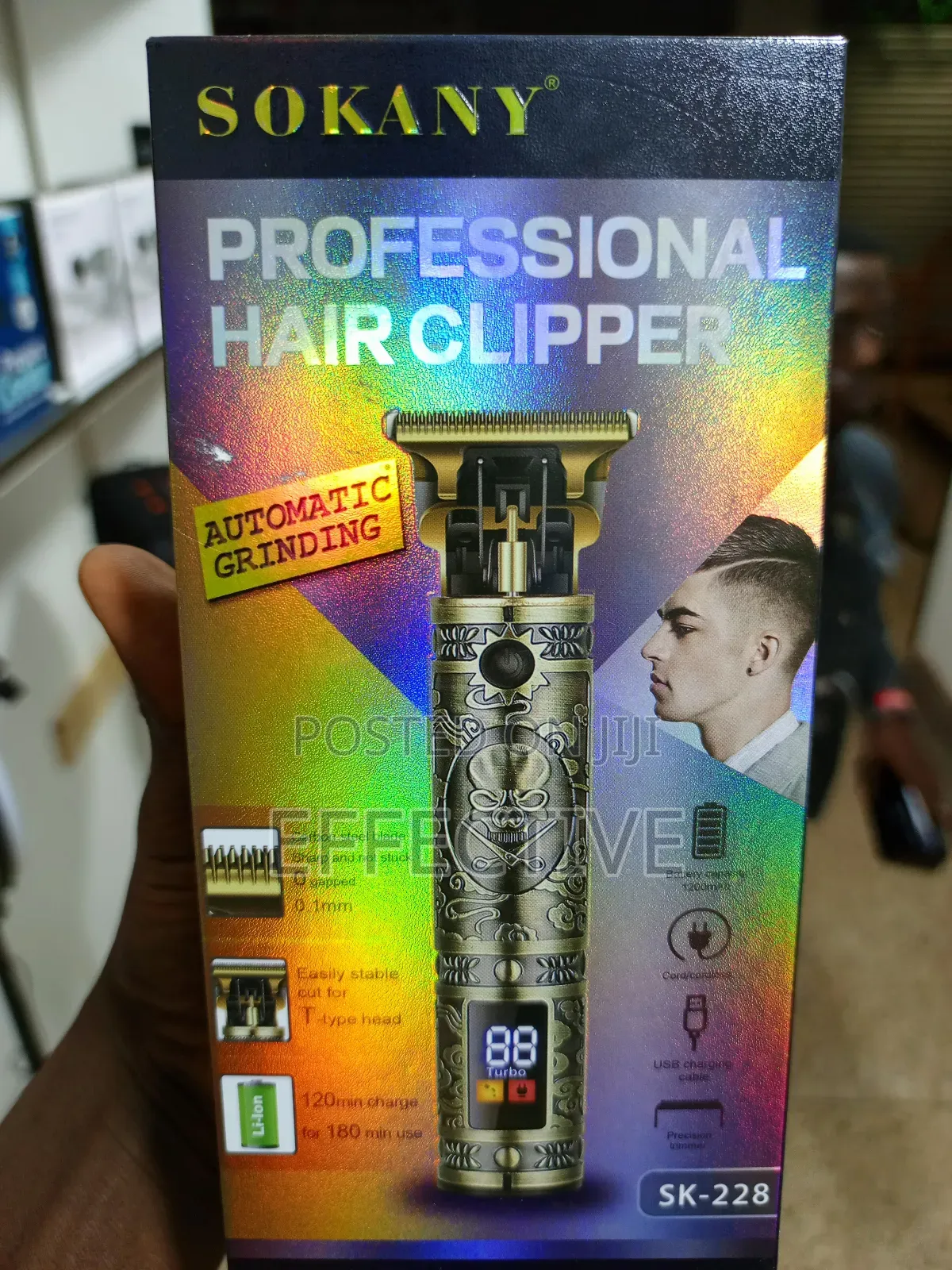 Sokany Sk-228 Professional Hair Clipper.