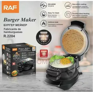 Raf Mini Burger Press Maker With Egg Cooker Ring