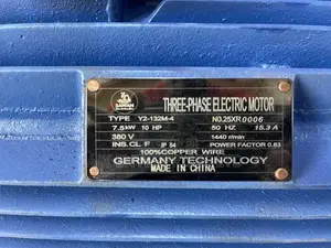 Three Phase 10hp Normal Speed Motor