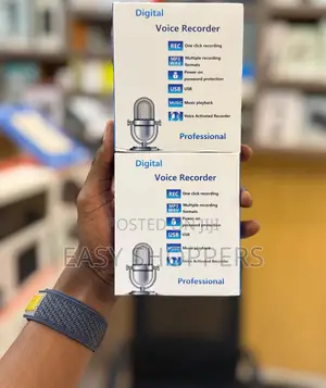 Digital Voice Recorder 128gb, One-Click Recording