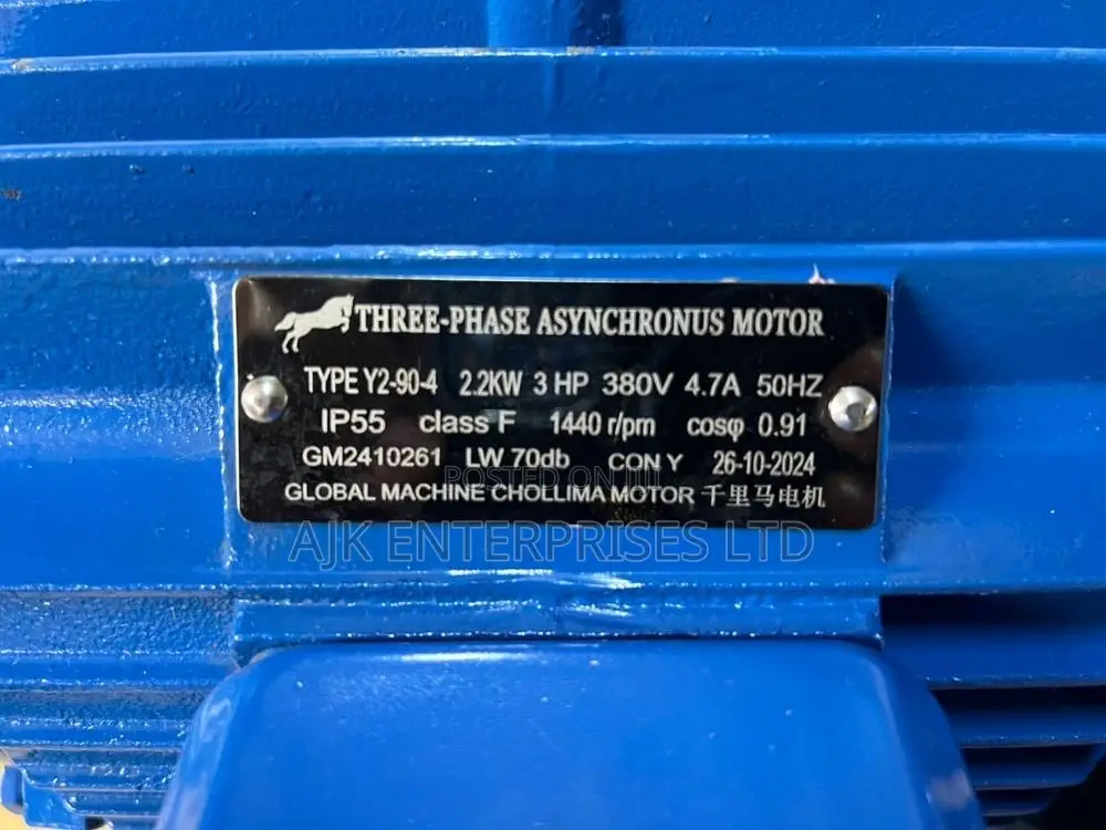 Three Phase 3hp Normal Speed Motor