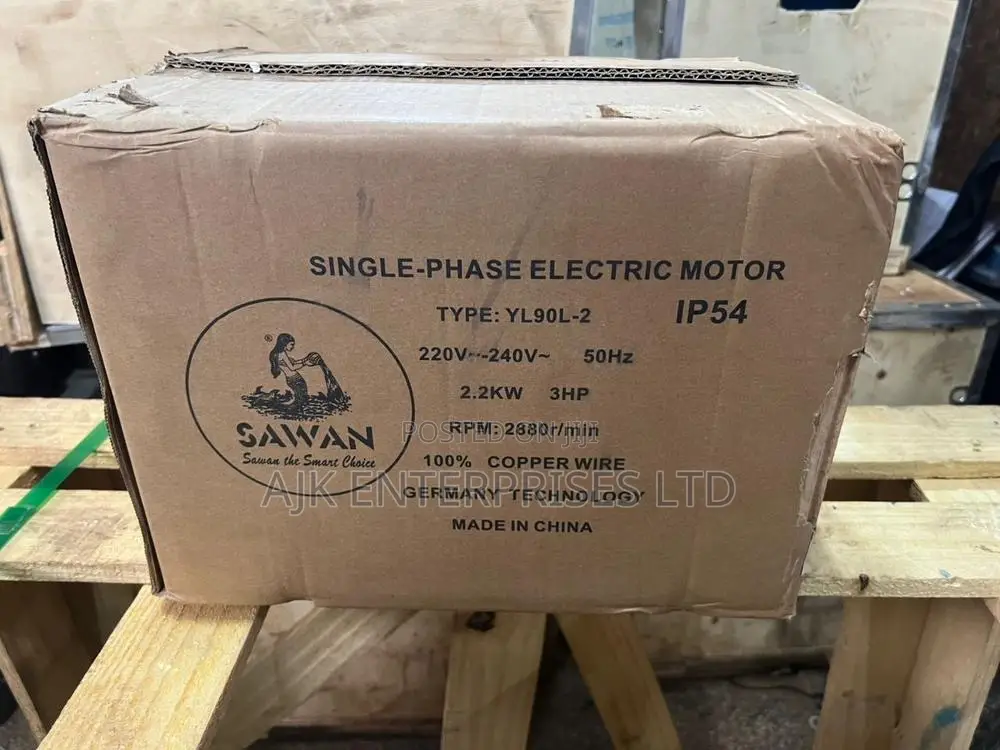 Single Phase 3hp High Speed Motor