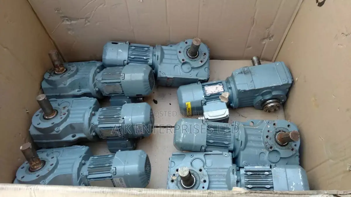 Geared Motors Available in All Sizes