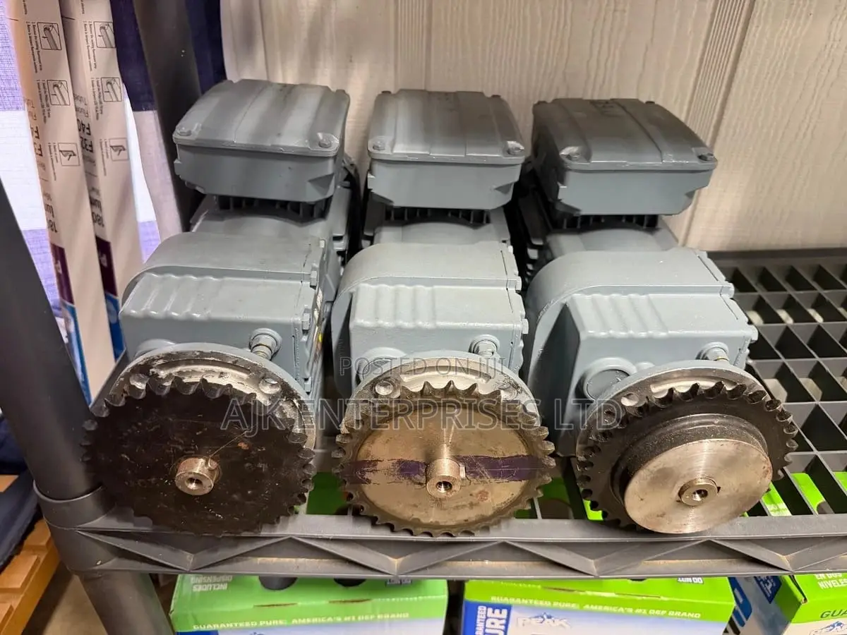 Geared Motors Available in All Sizes