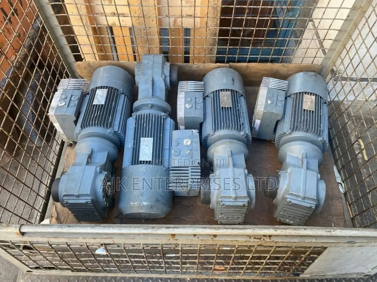 Geared Motors Available in All Sizes
