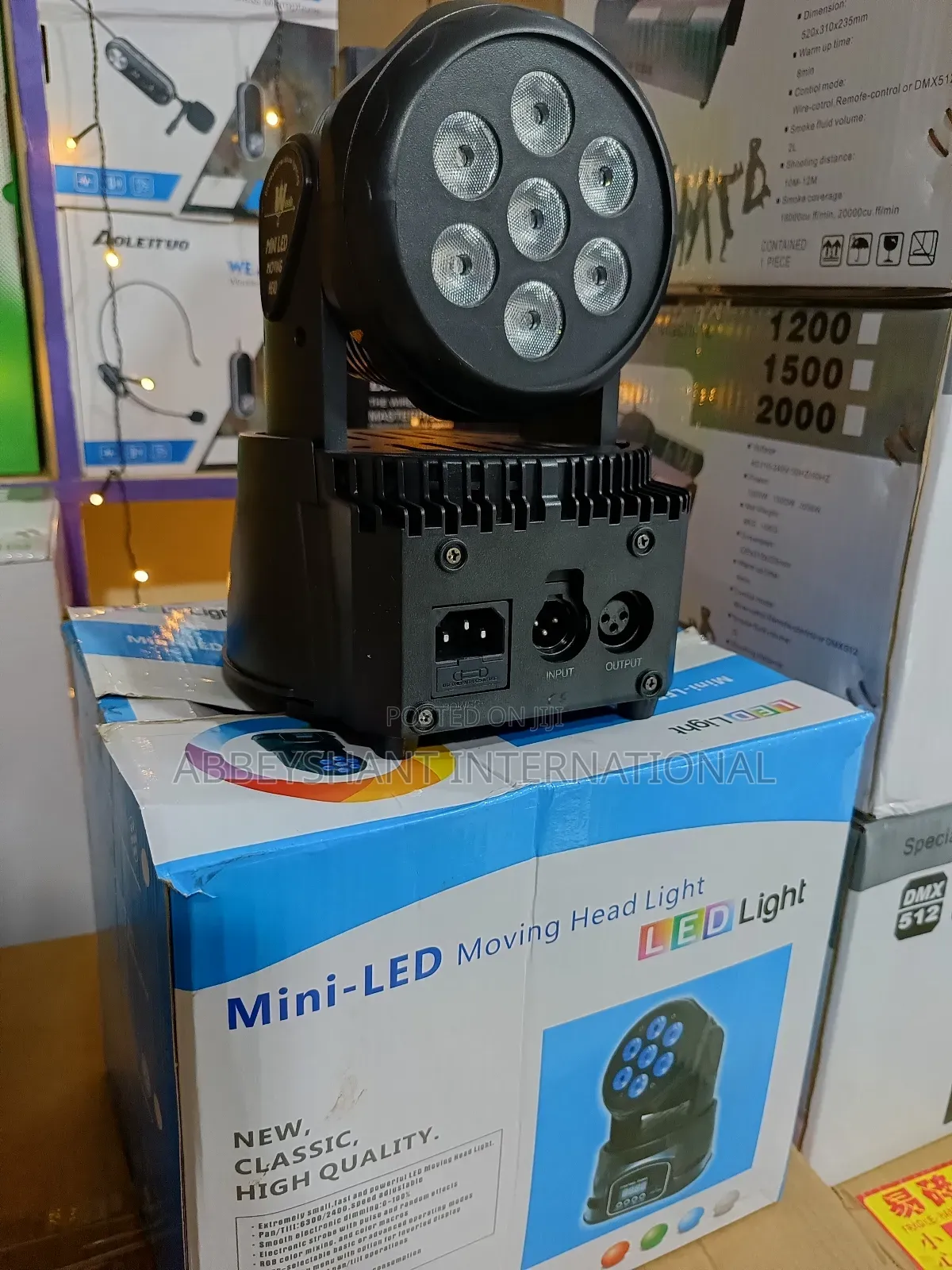 Stage Light Mini-Led Moving Head Light.