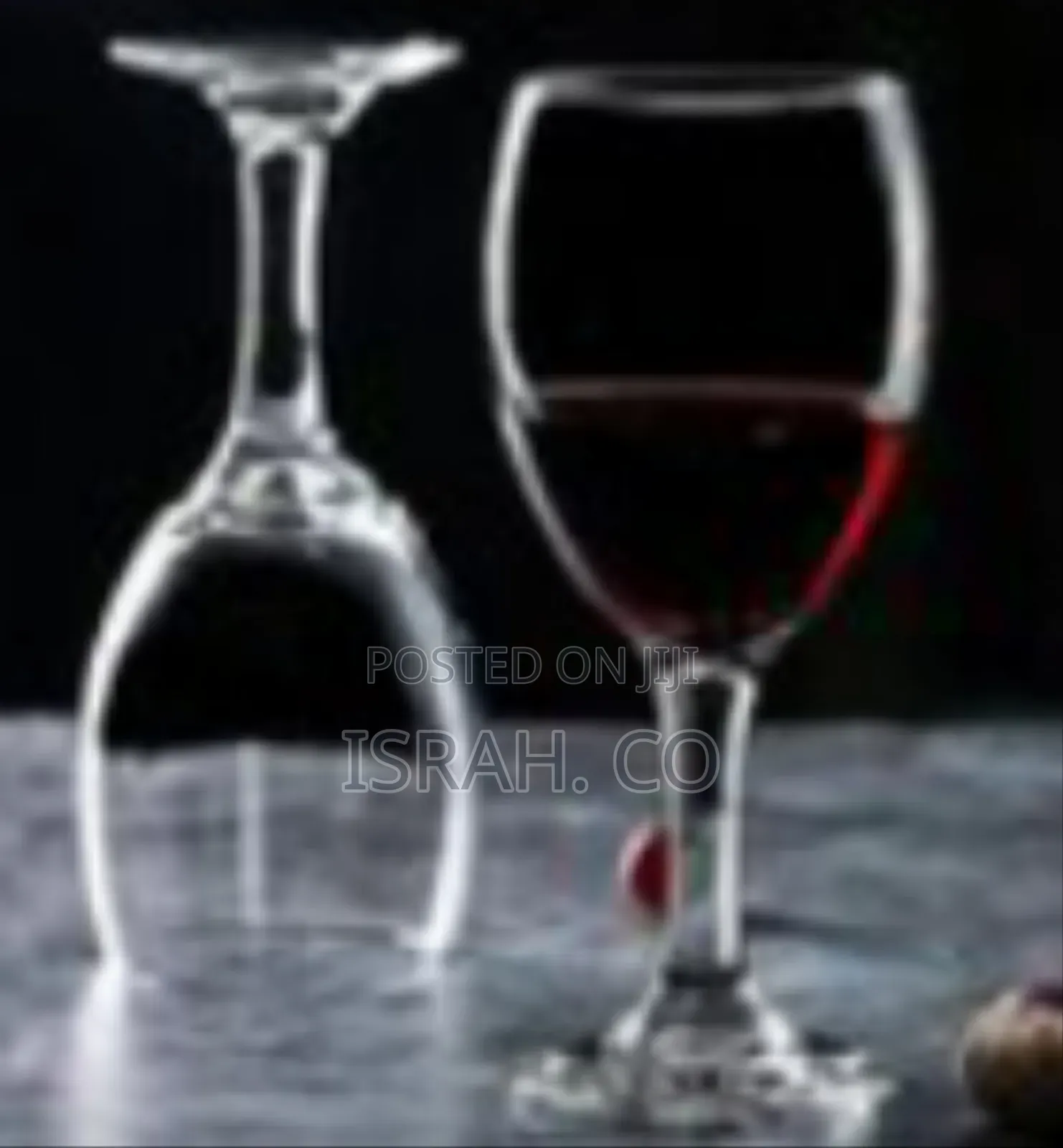 6 Pieces of Strong Wine Glasses