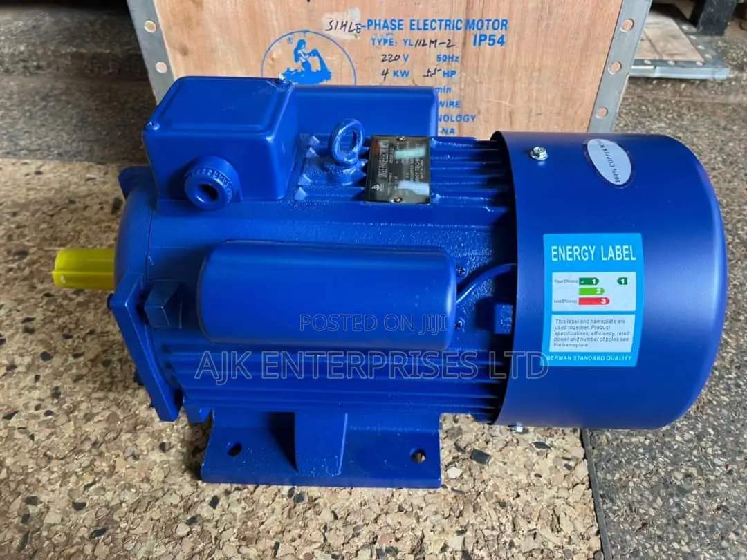 Single Phase 5.5hp High Speed Motor