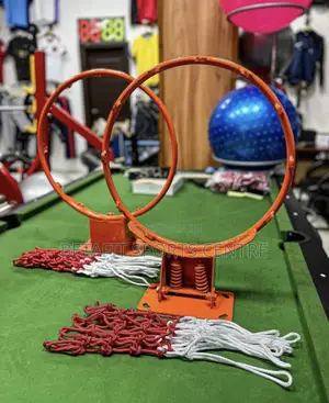 Basketball Ring Spring Pair With Net