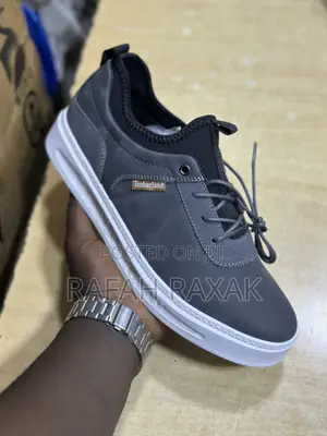 Men’S Dark Grey Timberland Smart Casual Low Sneakers