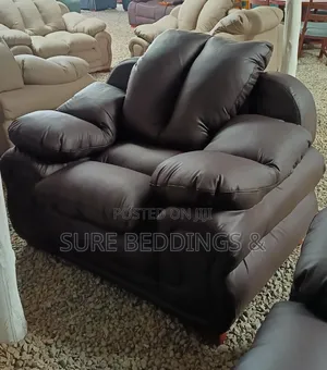 Comfort 7 Sitters Leather Sofa
